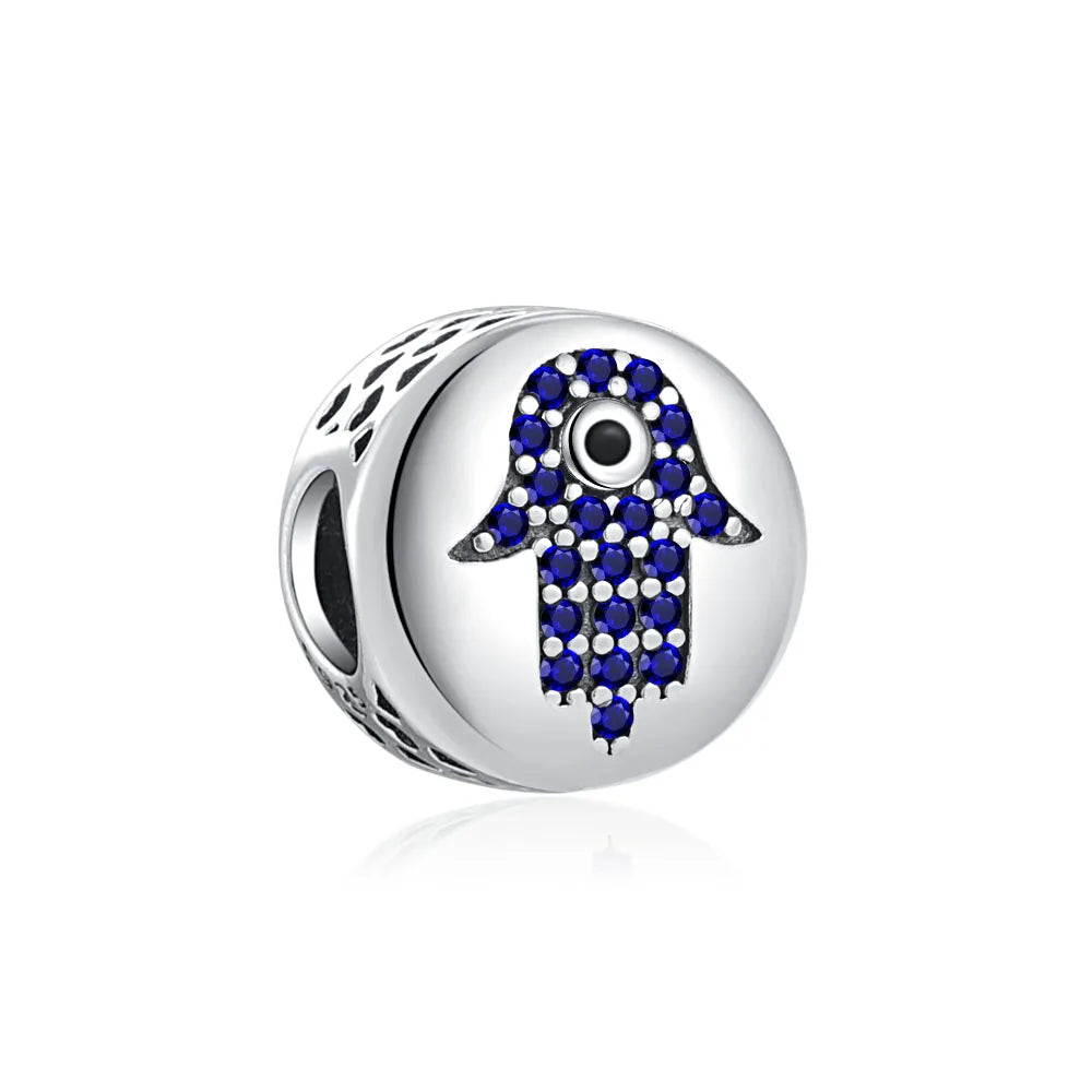 New Hot Selling Blue Pentagram, Butterfly Bead Turtle, Fish Pendant Suitable for European Original Bracelet DIY Exquisite Jewelry