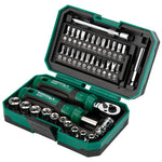 TUOSEN 40 Piece Ratchet Wrench And Screwdriver Comprehensive Set High Hardnes Swear Resistant Durable