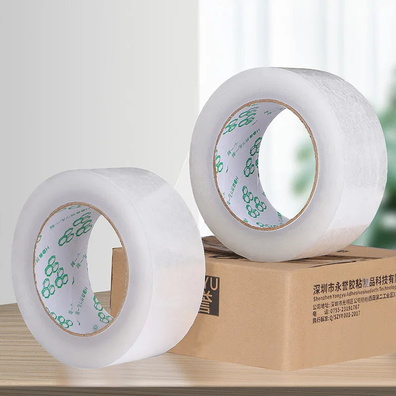 Bopp Single-Sided Transparent Packaging Tape High Viscosity Carton Sealing Fixed Items Sealing Heavy Packaging