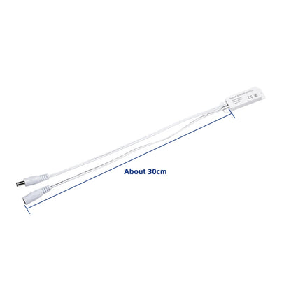 Wood/Glass/Acrylic Partition 5.8GHz Microwave Radar Motion Sensor Hidden Switch for DC5-24V 12V 5A LED Single Color Strip Light