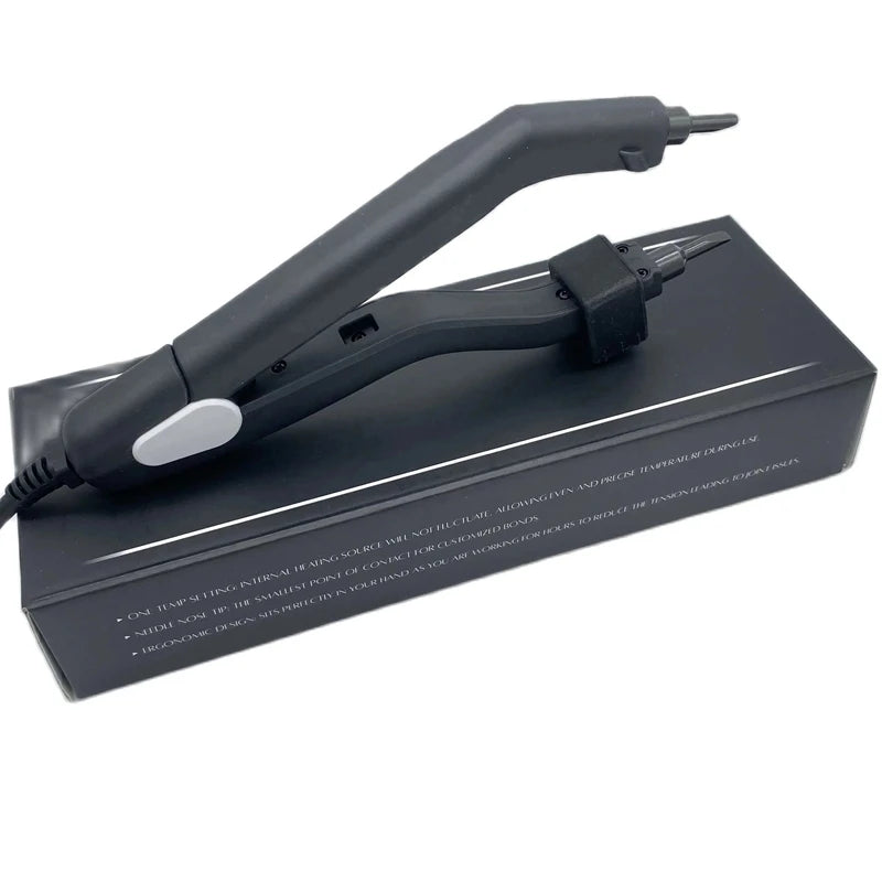 Black Heat Hair Connector KIT 220 degree L-601 Temperature Controllable Heat Iron fast hot iron