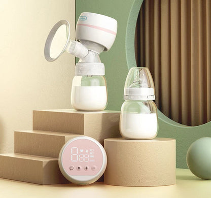 MAMIJOY Portable Electric Breast Pump USB Rechargeable Silent Portable Milk Extractor Automatic Milker Comfort Breastfeeding
