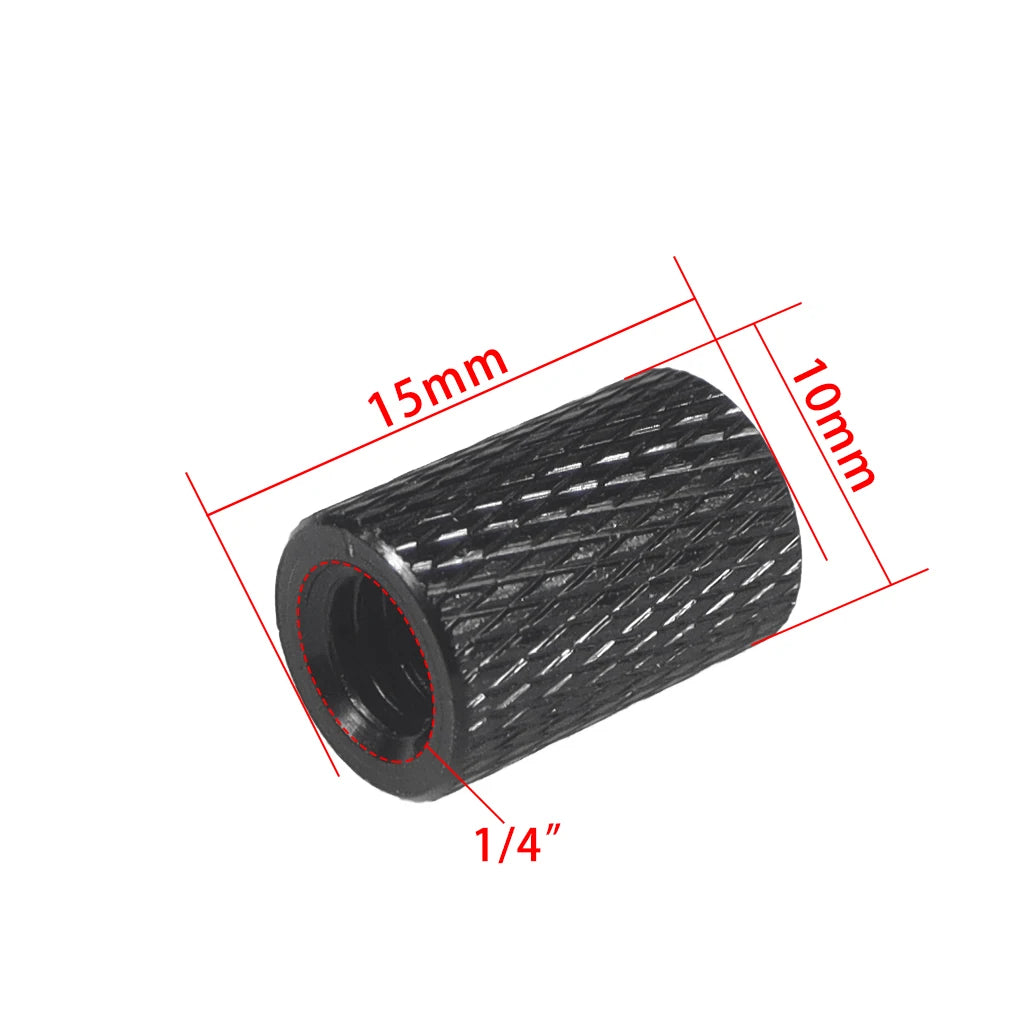 1x 1/4 Inch Thread Hole Female to Female 3/8 M4 M5 M6 M8 Mount Adapter Screw Nut DSLR Cameras Tripod Rig Flash Light Accessories