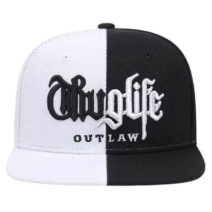 1 Pcs, Fashion Fastball CAP, Thuglife Embroidery Hiphop Baseball Cap, Snapback Hat, Adult Outdoor Casual Sun, Casual Bone Adjustable
