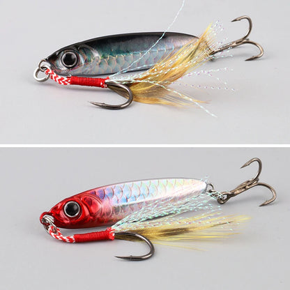 1 Pc Metal Artificial Bait Jig 7g 10g 15g 20g 25g 30g Shore Casting Jigging lure Shore Casting Saltwater Fishing lure Bit