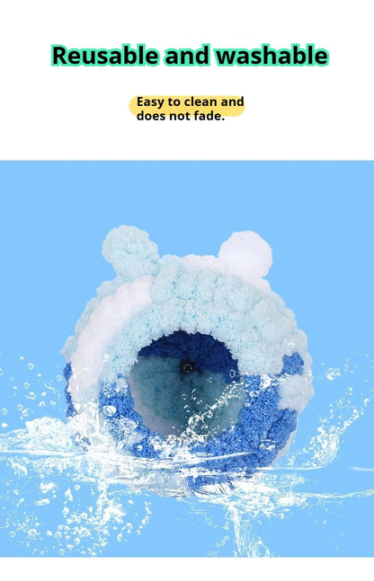 Bird Nest Warmth Parrot Nest Winter Bird Nest Thick Cotton Fleece Flannel Bird Cage Hanging Breeding Nest Small Pet Keep Warm