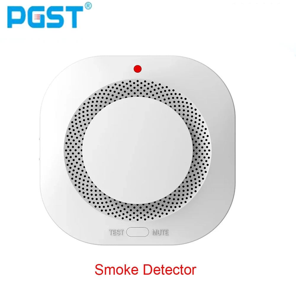 PGST intelligent alarm device, 433MHZ anti-robot terminal detector, smart life control, human body detector, smoke alarm
