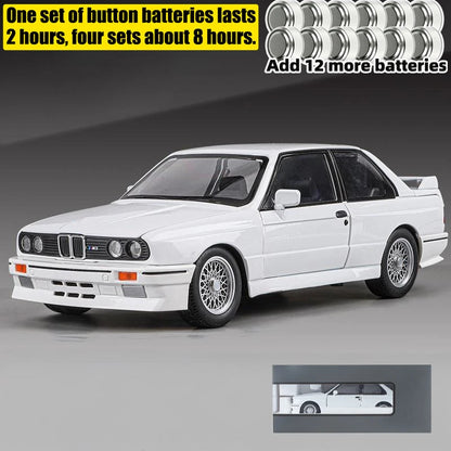 1:24 M3 E30 IM Alloy Miniature Car, Diecast Metal Model Collection Hobbies, Birthday Present With Friend Decoration Classic Car GT