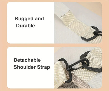 Portable Pet Carrier Bag for Small Dogs Cats, Outdoor Foldable Cat Bag, Breathable Cat Shoulder Bag, Kitten Carrying Bag