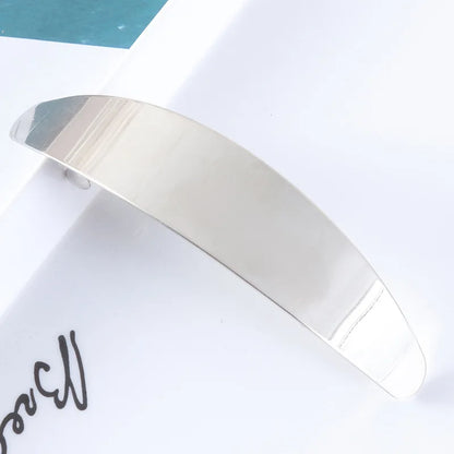 Metal Hair Clips Claw For Women Geometric Hairpin Barrettes Vintage Gold Silver Hairgrips Girls Ponytail Holder Hair Accessories