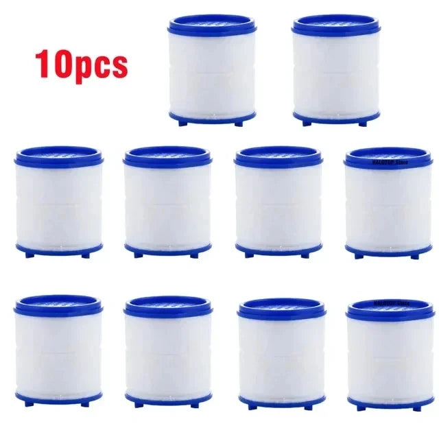 30PCS Faucet Filter Cartridge Kitchen & Bath Shower Tap Water Filter Clean Dual Cartridge PP Cotton Water Filter Unit