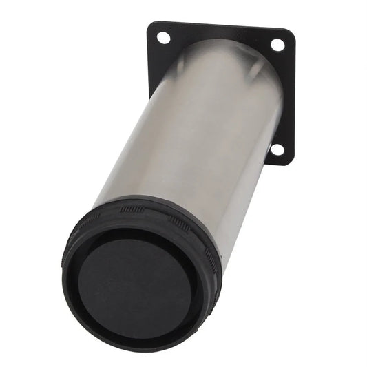 4PCS Stainless Steel Furniture Adjustable Sofa Bed Leg Table Bed Sofa Cabinet Legs Metal Replacement Foot 5-25cm Height