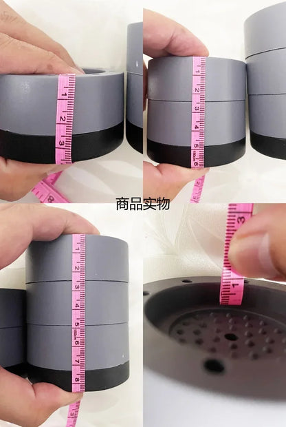 4Pcs, Anti Vibration Feet Pads, Rubber Legs, Slipstop, Silent Skid Raiser Mat for Washing Machine, Support Dampers, Stand Accessories