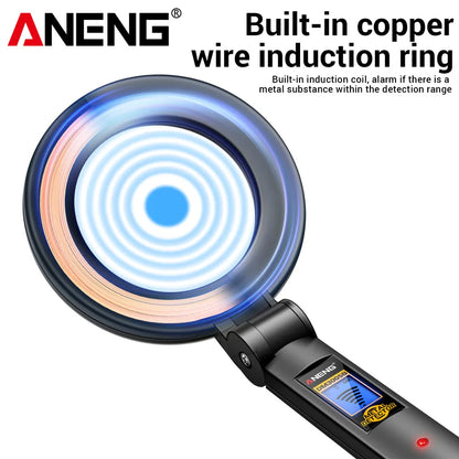 Metal Detector Handheld Beep Vibration Alarm ANENG DM3005B Airport Security Wall Circuit Check Gold Treasure Hunting Tool