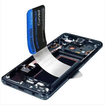 Mobile Phone Stainless Steel Curved LCD Screen Spudger Opening Pry Card Tools Ultra Thin Flexible Mobile Phone Disassemble Tools