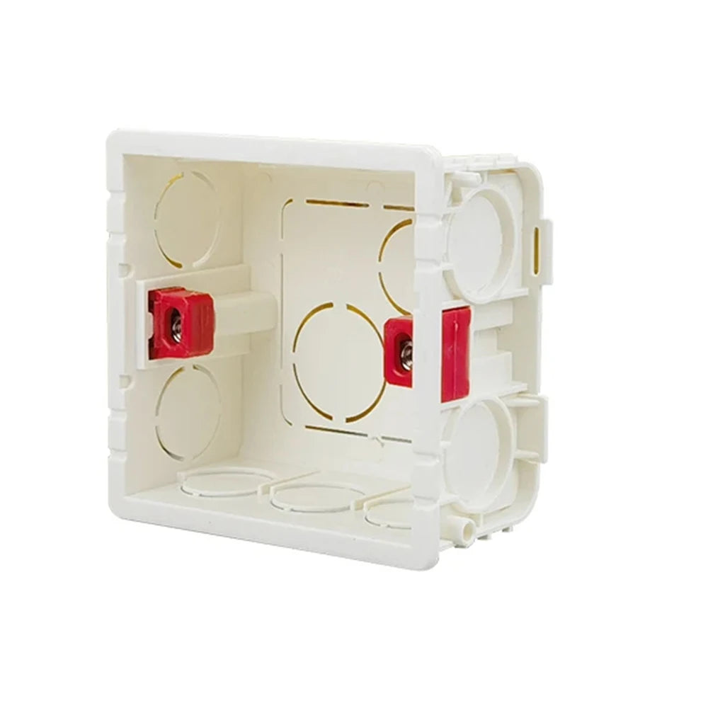 Wallpad Wall Switch 1 Way 2 Way, Circle Round Button, Blue LED Indicator, Brushed Aluminum Finishing, Black Gold SIlver Brown
