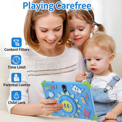 New 5G WiFi Android Tablet Cartoon Pattern 7 Inch Tablet PC Quad Core 4GB RAM 64GB ROM Cheap and Simple Children's Tablets