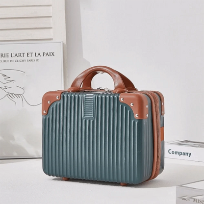 Hot Sales 14 inch Travel Suitcase Hand Mini Cosmetic Box Organizer Luggage Boarding Case For Women Travel Tote