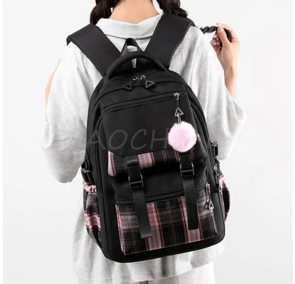 Backpack Lovely Capybara Print Women Laptop Computer Large Capacity School Backpacks for Girls Teenage Packsack 4 Color Gift