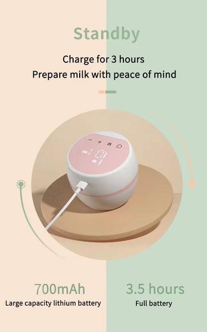 MAMIJOY Portable Electric Breast Pump USB Rechargeable Silent Portable Milk Extractor Automatic Milker Comfort Breastfeeding
