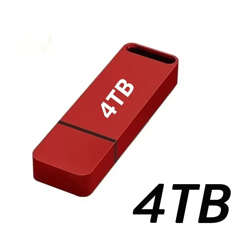 NEW 16TB Metal Flash Drive USB3.2 High Speed Transfer Large Capacity Portable USB Memory Pen Drive For Phone Computer Car U Disk
