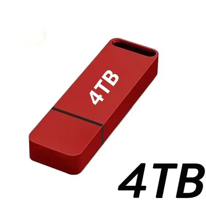 NEW 16TB Metal Flash Drive USB3.2 High Speed Transfer Large Capacity Portable USB Memory Pen Drive For Phone Computer Car U Disk