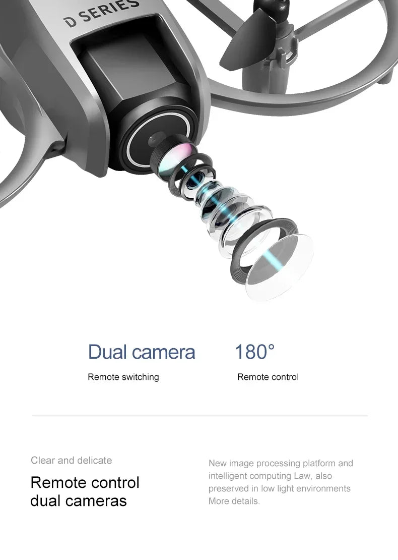 Lenovo D16 GPS Drone 8K Aerial HD Professional Dual-camera Helicopter Optical Flow Positioning Avoidance Brushless Power Drone