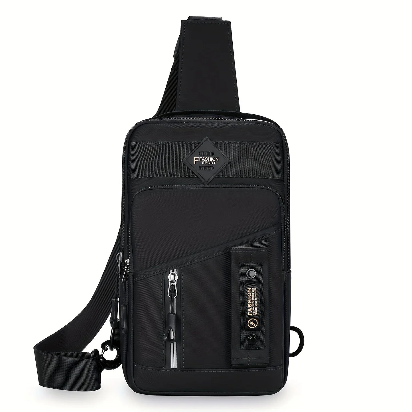New Men Shoulder Bags Chest Bag Multifunctional Crossbody Bags Travel Sling Bag
