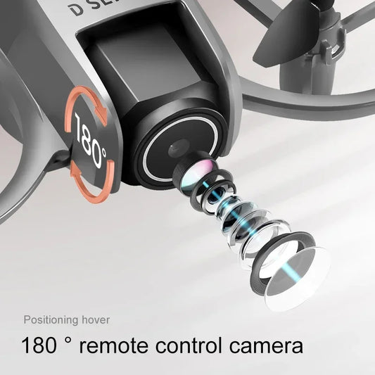 D16 Mini Drone 8K HD Dual Camera Professional 180° Electric Adjustable GPS Positioning Obstacle Avoidance Brushless UAV 2026 New
