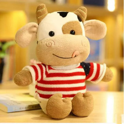 Cute Cow Plush Toy Rag Doll for Girlfriend Children's Toys Gifts Plush Toys Pillow Plushie Stuffed Animal Dolls