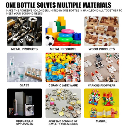 50/20g Multi-purpose 502 Instant Strong Super Glue Universal Superglue Mighty Instant Glue for Resin Ceramic Metal Glass Fast Dry