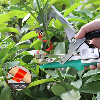 Household Garden Plant Tying Tape Machine Garden Tools Vegetable Fruit Flower Vine Binding Machine Stem Strapping Tape Tool Set