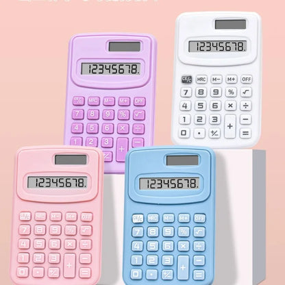 2026 New Small Calculator Silent Calculator Mini Version Learning Auxiliary Portable Calculator