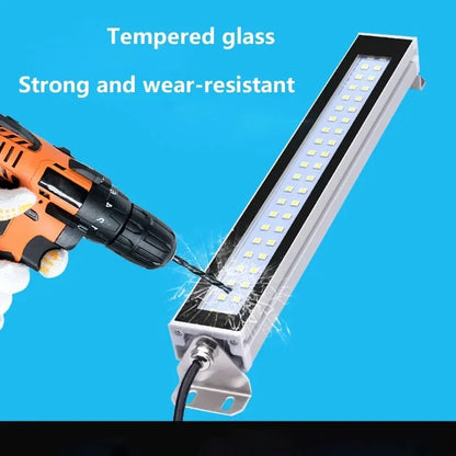 AC100-230V Workshop Lathe Working Lights Industrial CNC Machine Tool Work Light Waterproof Sewing Lighting Aluminum Alloy Lamps