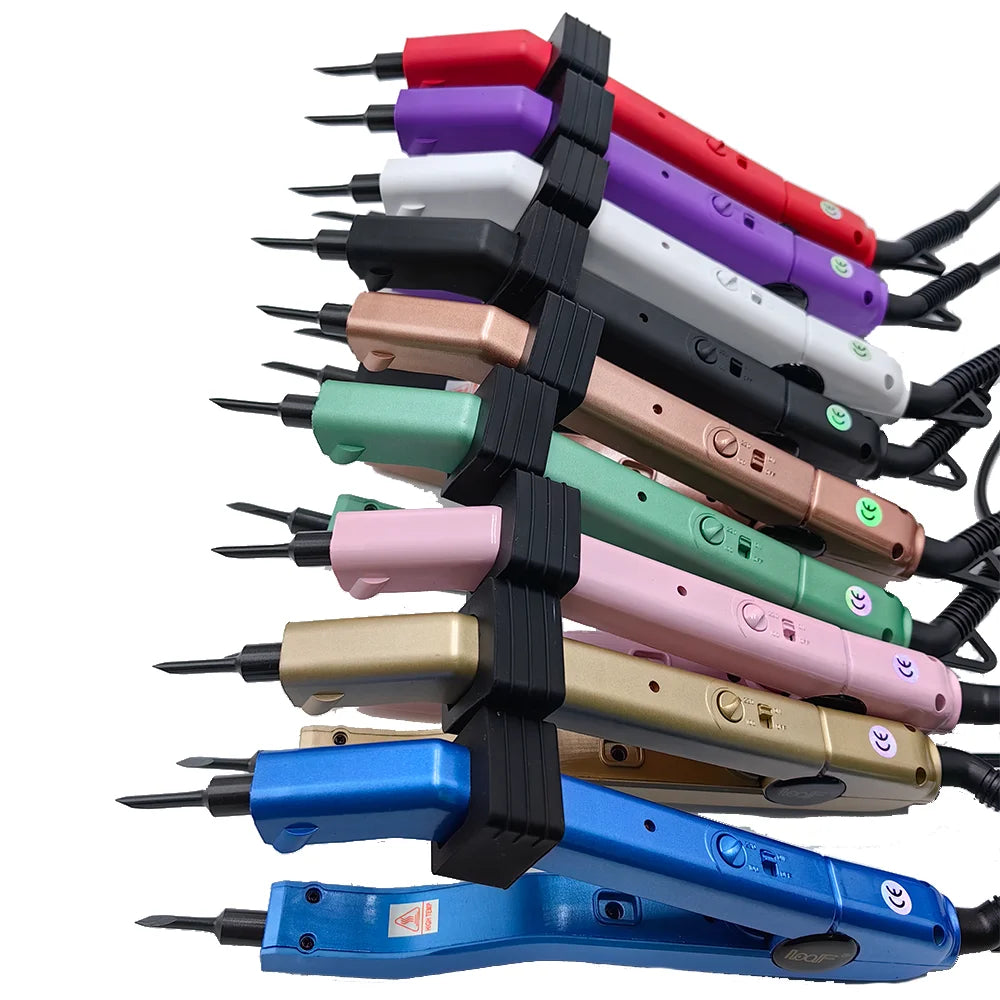 L609 A/B /C Adjustable Extension Tongs 1 Pcs Fusion Iron Hair Connectors Keratin Bonding Keratin Welding Machine Hair Salon Tool