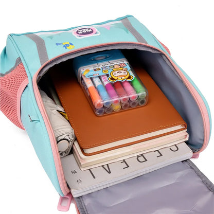 Cute Girls Unicorn Backpacks For Boys 1-3 Grade Cartoon Orthopedic Waterproof Backpack Kindergarten School Bag Mochila Escolar