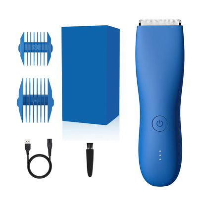 Professional Body Hair Trimmer, Groin&Body Manscape Trimmer For Men, Electric Ball Shaver Groomer, Pubic Grooming Clipper Male R