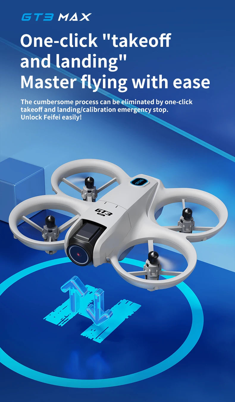 Xiaomi GT3 MAX GPS Drone 8K Aerial HD Photography Optical Flow Positioning Obstacle Avoidance Brushless Power 5G WIFI Drone