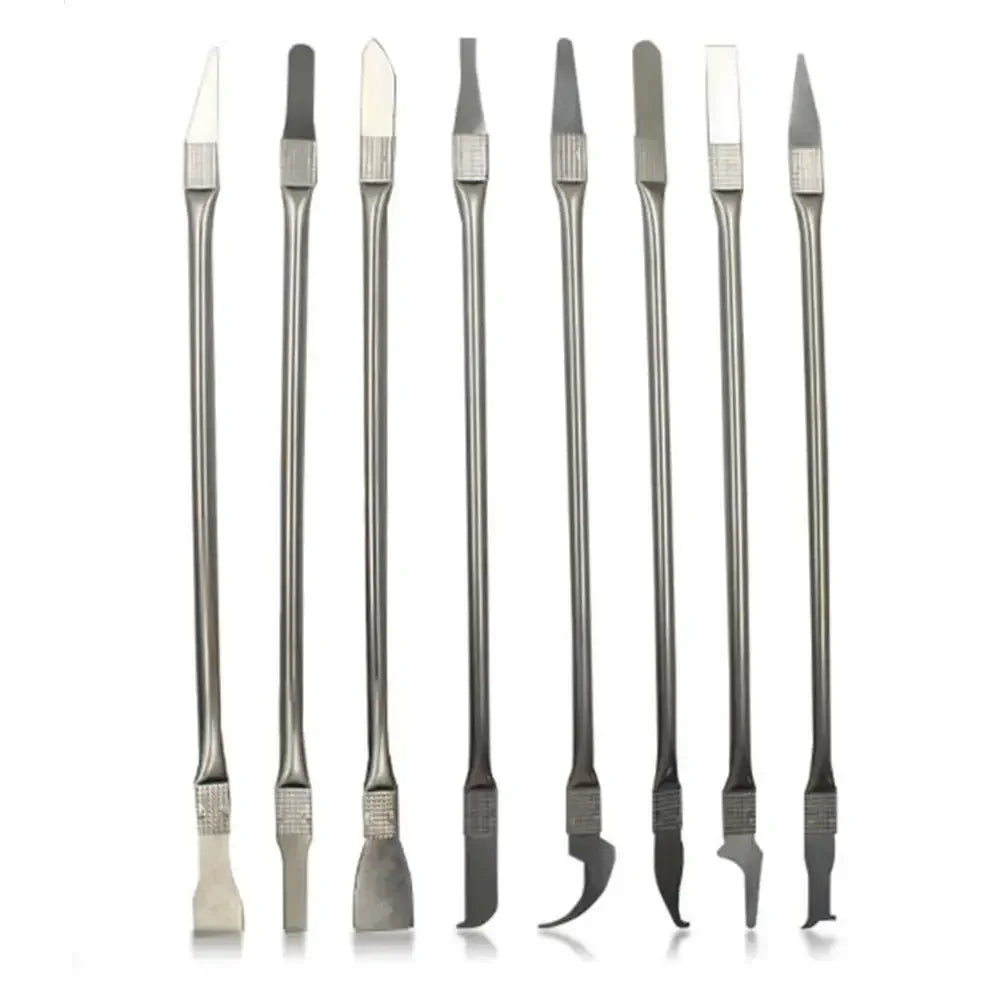 8pcs CPU IC Glue Remover C Chip Repair Phone Repair Tool Thin Blades Practical Repair Hand Tool For Mobile Phone Computer