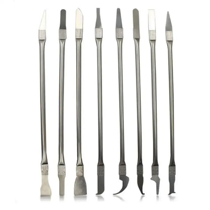8pcs CPU IC Glue Remover C Chip Repair Phone Repair Tool Thin Blades Practical Repair Hand Tool For Mobile Phone Computer