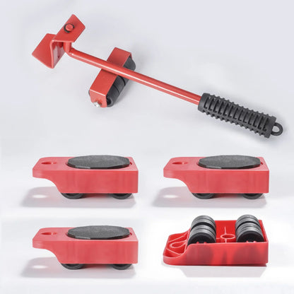 Multipurpose Furniture Mover Set, Heavy Duty Rollers Dolly For Effortless Moving & Lifting, 360 degree Rotation Rollers
