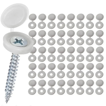 10/500pcs Nails Screw Caps Plastic Protective Covers Car Nuts Decorative Cover Self-tapping Screw Folding Cap Furniture Hardware