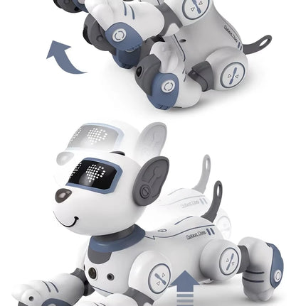 Intelligent Robot Dog, Remote Control Electronic Sing Dance Follow, Smart Interactive Stunt Music Toy, Programmable Puppy, Kid Gift