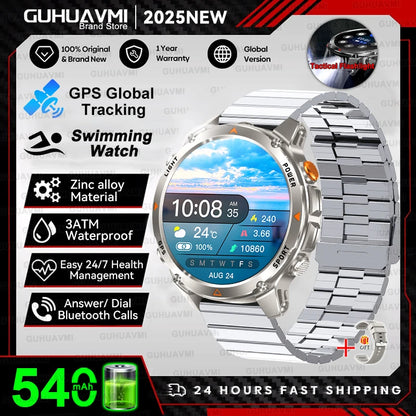 New Professional GPS Sports Smart Watch, Outdoor RIDE Run GPS track Swim Watchs Compass Altimeter, 3ATM Sports Bracelets, men, ladies