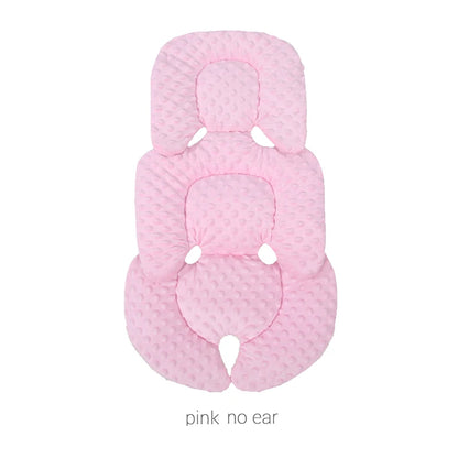 Four Seasons Baby Stroller Cushion Infant Car Seat Insert Stroller Pad Universal Thermal Mattress Mesh Breathable Reversible