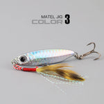 1 Pc Metal Artificial Bait Jig 7g 10g 15g 20g 25g 30g Shore Casting Jigging lure Shore Casting Saltwater Fishing lure Bit