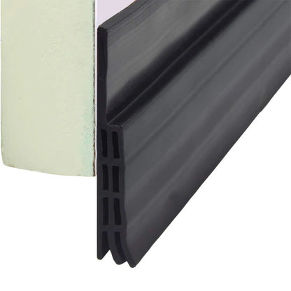 1m Under Door Draft Stopper Weatherstrip 5 Colors Flexible Silicone Rubber Sealing Strip Self-adhesive Window Gap Acoustic Tape