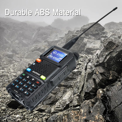 Baofeng UV-5RH Tri-band Walkie Talkie UHF 400-520MHz VHF136-174MHz 200-260MHz Wireless Fast Copy One Channel 7W 999Ch FM Radio