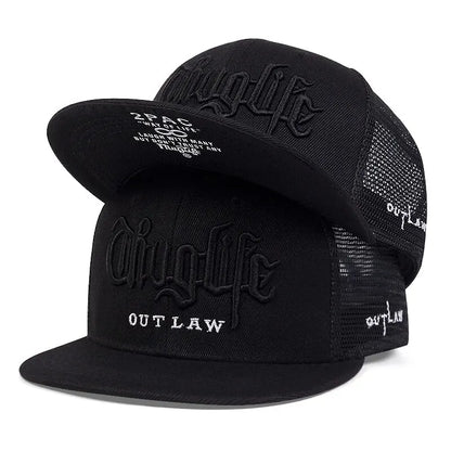 1 Pcs, Fashion Fastball CAP, Thuglife Embroidery Hiphop Baseball Cap, Snapback Hat, Adult Outdoor Casual Sun, Casual Bone Adjustable