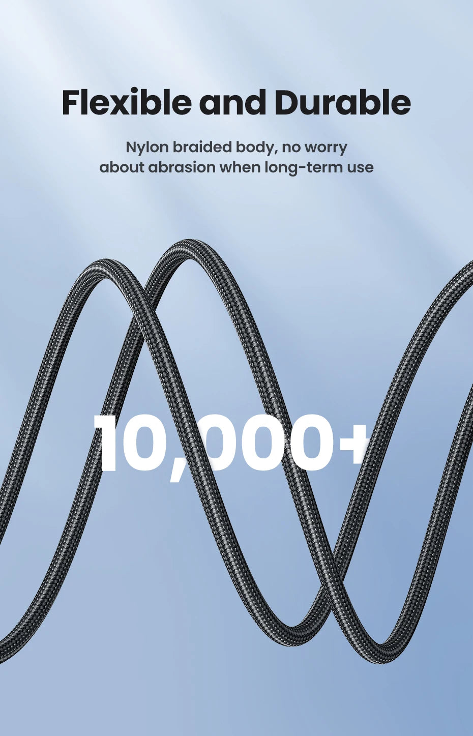 USB C to Micro B 3.0 Cable, 5Gbps 3A, Fast Data Sync Cord For Macbook Hard Drive Disk HDD, SSD Case USB Type C Micro B Cable ,UGREEN